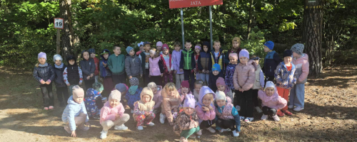 Wycieczka przedszkolaków do Jaty