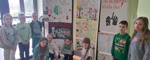 Konkurs plastyczny pt. „Nie pal przy mnie, proszę”