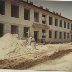 Budowa budynku dydaktycznego- 1999 r.